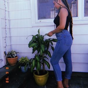Urban Outfitters Ankle High Light Wash Jean